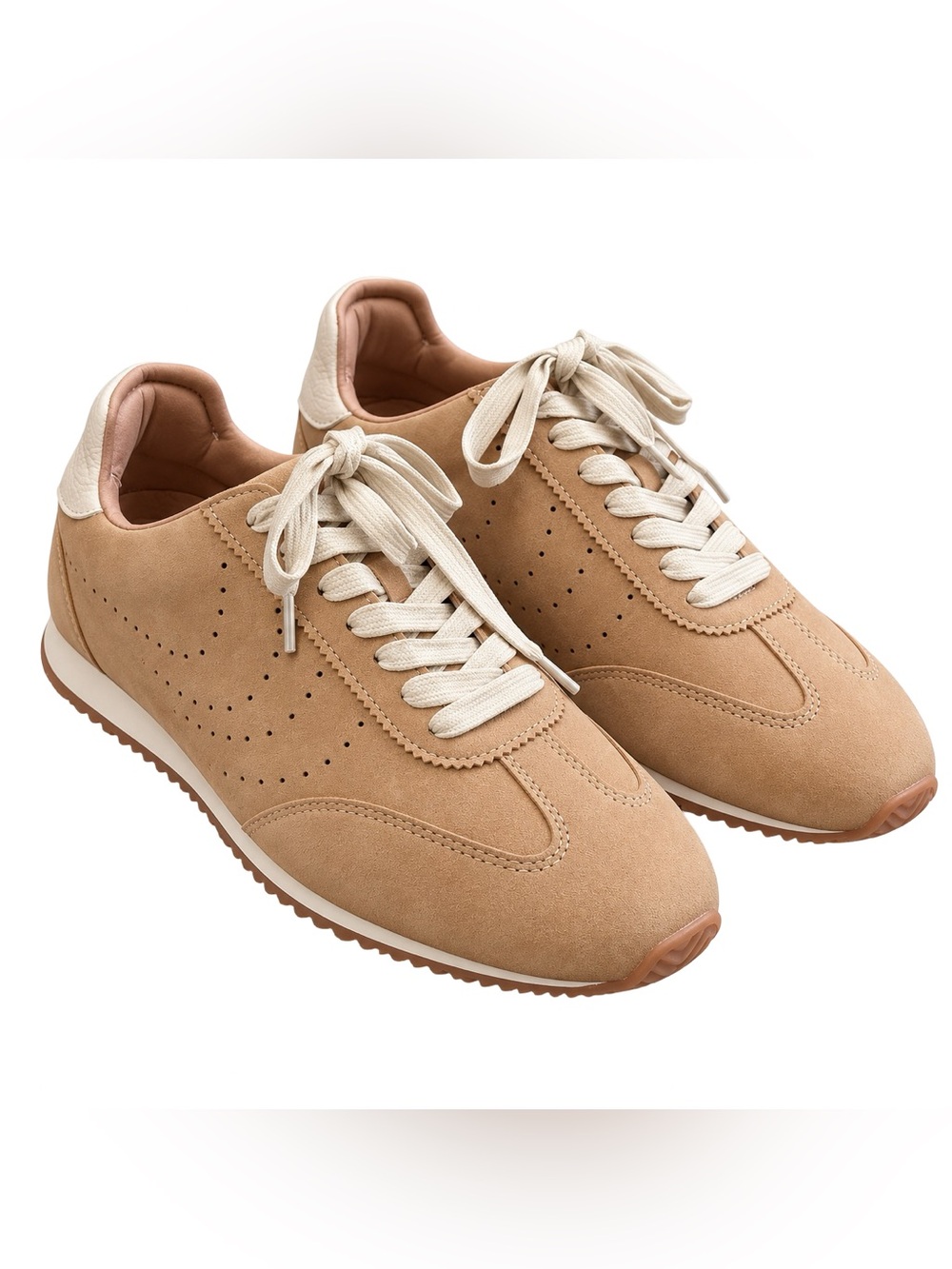 NWOB DV by Dolce Vita Hoopla Tan Suede Low Profile Sneakers Women’s 9